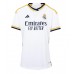 Camisa de time de futebol Real Madrid Eder Militao #3 Replicas 1º Equipamento Feminina 2023-24 Manga Curta